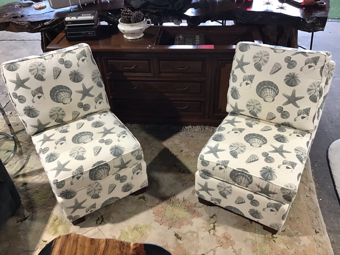 Kincaid Slipper Chair, 35"x23"x35"h