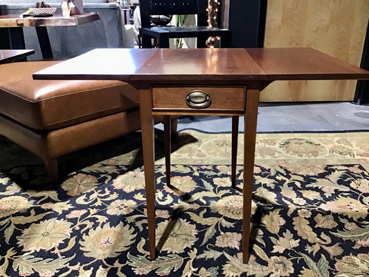 Mahogany Drop Leaf Table 23"x14"x26"